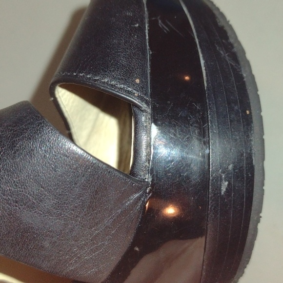 Michael Kors black platform heels size 6 - Picture 7 of 16